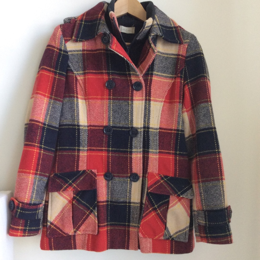 Altar’d State Classic Plaid Chore Jacket Size Small